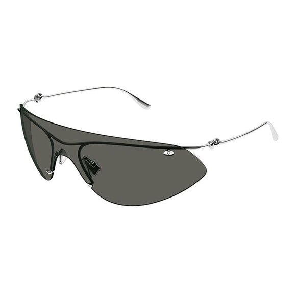 NEW BOTTEGA VENETA BV1272S 002 UNISEX SHIELD SUNGLASSES - Picture 1 of 3